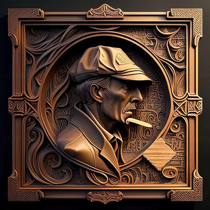 3D model The Testament of Sherlock Holmes game (STL)